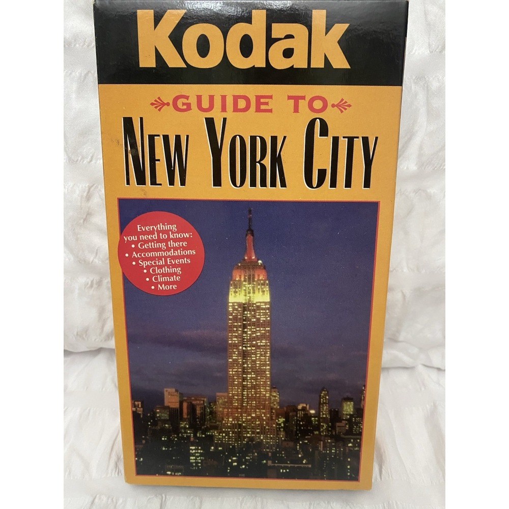 KODAK-Guide to New York City VHS Tape